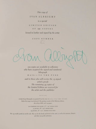 Ivan Albright (Signed Limited Edition)