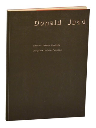 Item #209175 Donald Judd: Esculura, Gravura, Mobiliaro / Sculpture, Prints, Furniture....