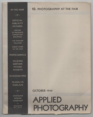 Item #209250 Applied Photography October 1934: Photography at the Fair