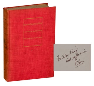Item #209286 Kiss the Boys Good-bye (Signed Association Copy). Clare BOOTHE
