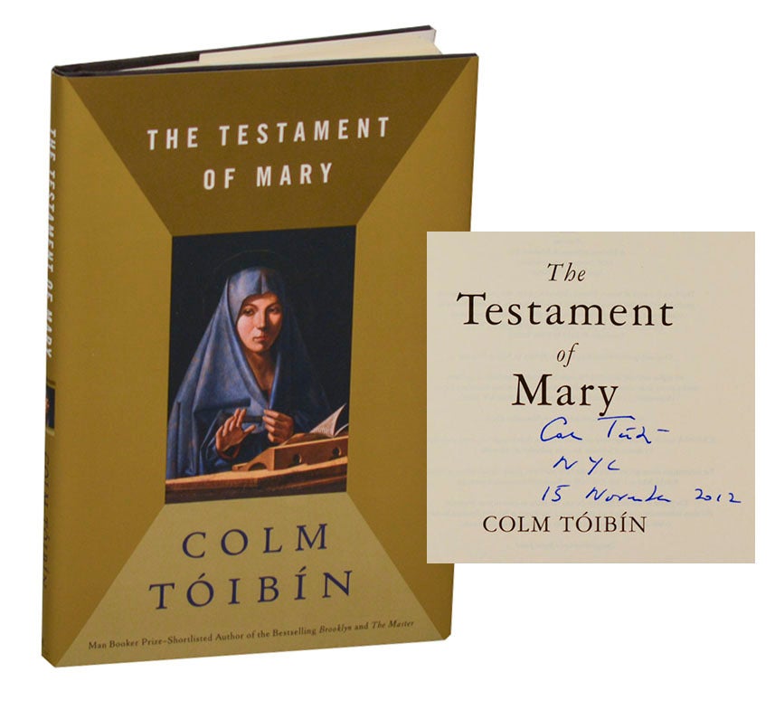 The Testament of Mary Signed First Edition | Colm TOIBIN