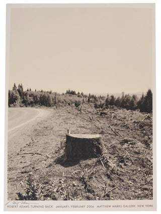 Item #209523 Robert Adams: Turning Back (Signed Poster). Robert ADAMS