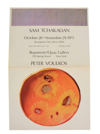 Item #209890 Sam Tchakalian / Peter Voulkos. Sam TCHAKALIAN, Peter Voulkos