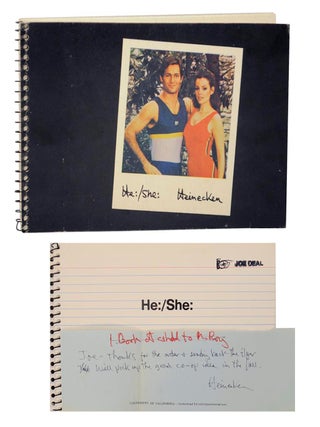Item #210272 He:/She (Signed Association Copy). Robert HEINECKEN