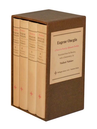 Item #210867 Eugene Onegin: A Novel in Verse. Vladimir NABOKOV, Alesandr Pushkin