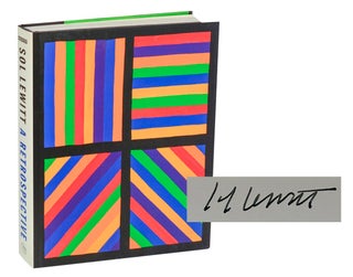 Item #211094 Sol Lewitt: A Retrospective (Signed First Edition). Sol LEWITT, Gary Garrells,...