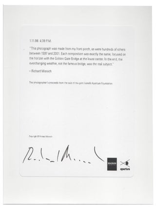 1.11.98 4:38 P.M. (Signed Photograph)