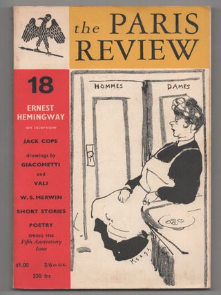 Item #211413 The Paris Review 18. George PLIMPTON, Philip Roth Ernest Hemingway, W. S. Merwin