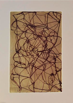 Brice Marden Recent Drawings and Etchings (Signed Limited Edition)