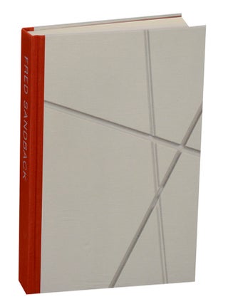 Item #211453 Fred Sandback: Being in a Place. Fred SANDBACK