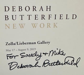 Deborah Butterfield: New Work (Signed First Edition)