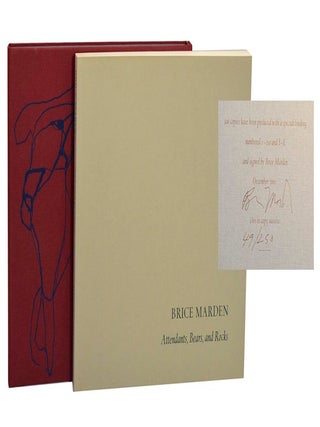 Item #211687 Brice Marden: Attendants, Bears, and Rocks (Signed Limited Edition). Brice...
