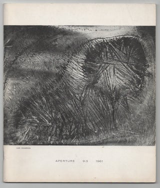 Item #211787 Aperture 9:3. Minor WHITE, Frederick Sommer Clarence John Laughlin, Don Worth,...
