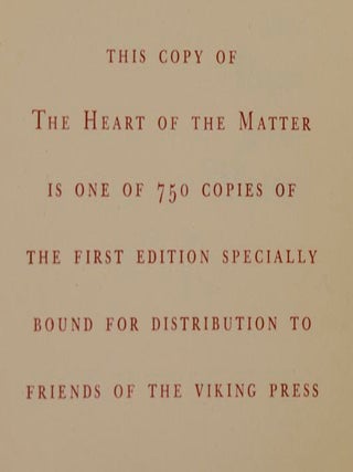 The Heart of the Matter