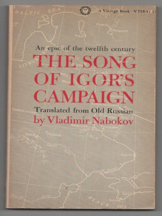 Item #211809 The Song of Igor's Campaign. Vladimir NABOKOV