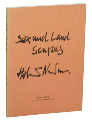 Item #212066 Helmut Newton: Sex & Landscapes. Helmut NEWTON