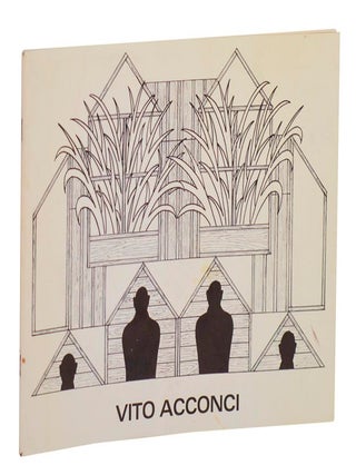 Item #212137 Vito Acconci: The House and Furnishings as Social Metaphor. Vito ACCONCI, Kate...