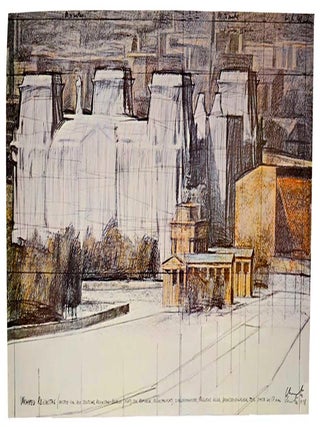 Item #212295 Wrapped Reichstag (Signed Poster). CHRISTO and Jeanne-Claude