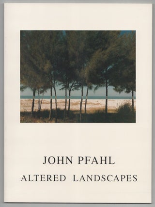 Item #212600 Altered Landscapes: The Photographs of John Pfahl. John PFAHL, Peter C. Bunnell