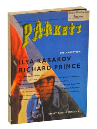 Item #212931 Parkett 34. Bice CURIGER, Ilya Kabakov Richard Prince, Tatsuo Miyajima
