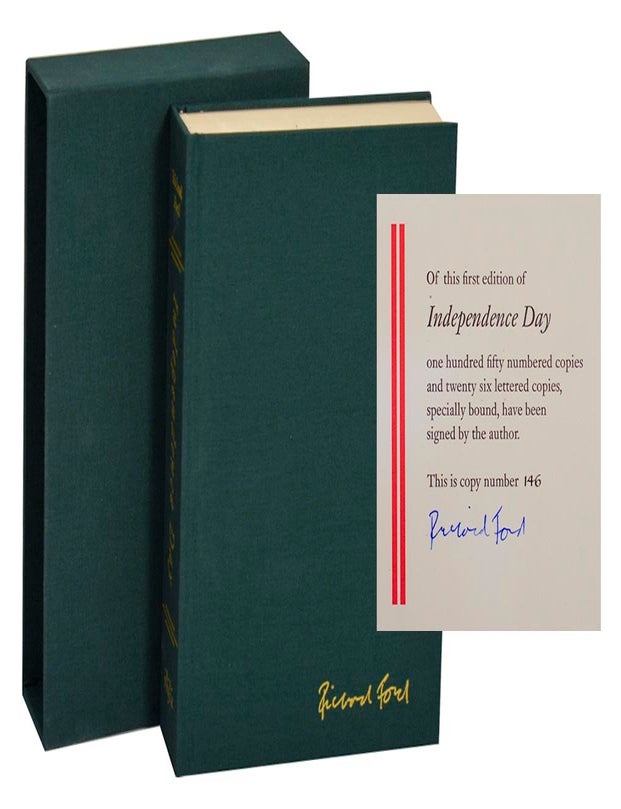 Item #213150 Independence Day (Signed Limited Edition). Richard FORD.