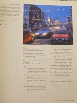 Felix Gonzalez-Torres: Catalogue Raisonne