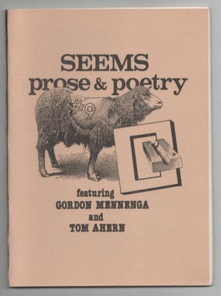 Item #213408 Seems # 9. Jerome KLINKOWITZ, Karl Elder, Tom Ahern Frank Stanford