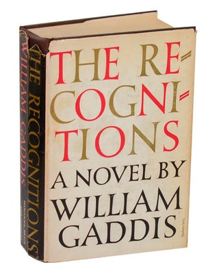 Item #213630 The Recognitions. William GADDIS