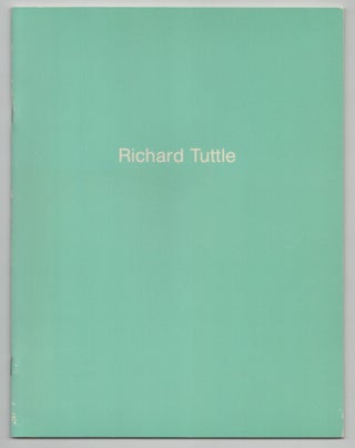 Item #213783 Richard Tuttle: From 210 Collage-Drawings. Richard TUTTLE, Susan C. Larsen