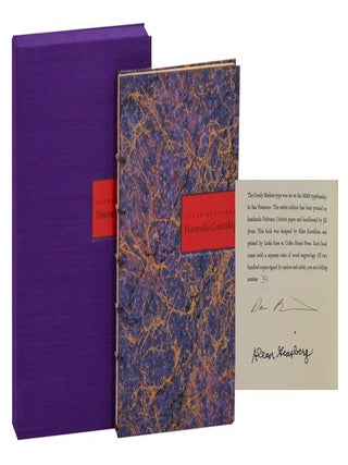Item #214266 Honorable Courtship (Signed Limited Edition). Allen GINSBERG, Dean Bornstein