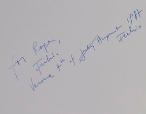 Fulvio Testa: Racconto in Forma di Farfalla (Signed First Edition)