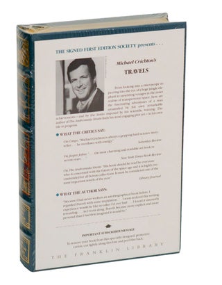 Item #214488 Travels (Signed). Michael CRICHTON