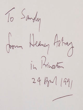 Sweeney Astray (Signed Association Copy)