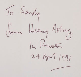 Sweeney Astray (Signed Association Copy)