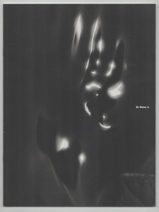 Item #214568 Or Water Is: A Photographic Meditation. Joseph JACHNA