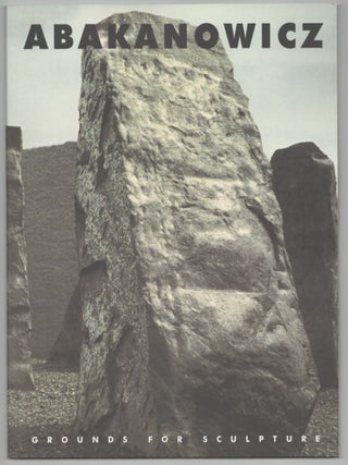 Item #214725 Magdalena Abakanowicz: Space of Stone. Magdalena ABAKANOWICZ, Brooke Barrie,...
