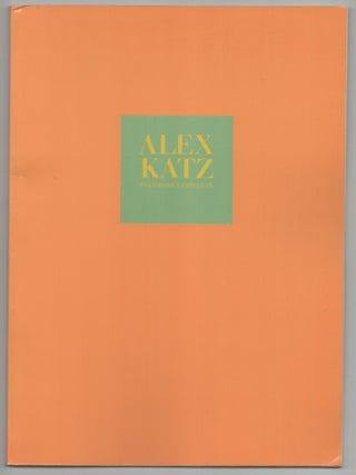 Item #214781 Alex Katz: Pinturas y Dibujos. Alex KATZ, Francisco Calvo Serraller