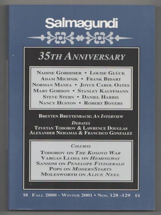 Item #214906 Salmagundi No. 128-129 Fall 2000 - Winter 2001. Robert BOYERS, Mario Vargas...