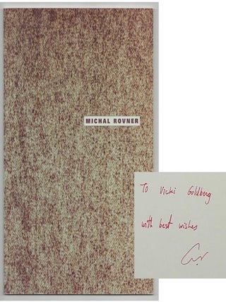 Item #214947 Michal Rovner. Michal ROVNER, Sylvia Wolf, Steven Henry Madoff