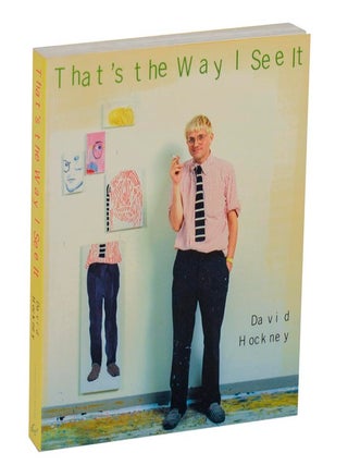 Item #215122 That's the Way I See It. David HOCKNEY, Nikos Stangos