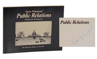 Item #215126 Public Relations (Signed First Edition). Garry WINOGRAND
