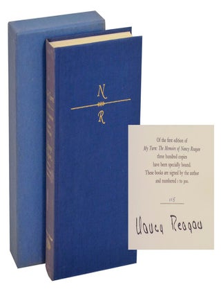 Item #215198 My Turn: The Memoirs of Nancy Reagan (Signed Limited Edition). Nancy REAGAN,...